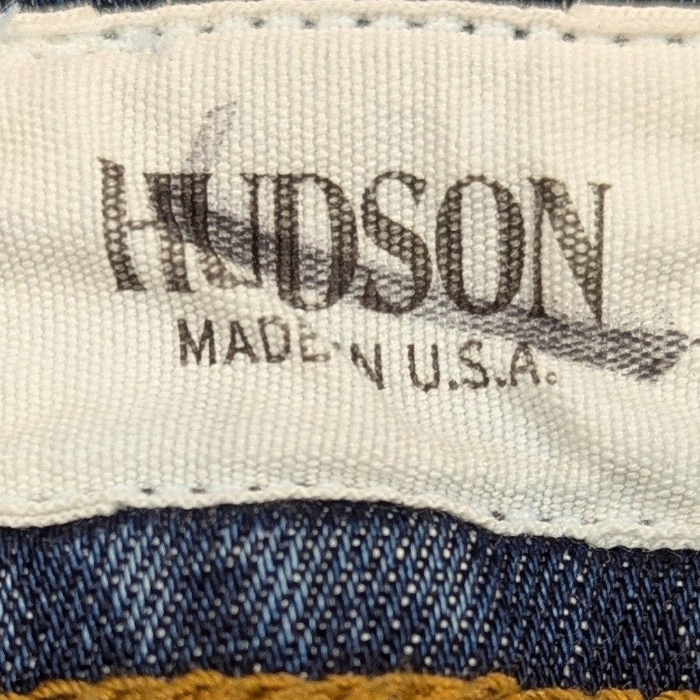 Hudson Jeans Women Collin Skinny Back Flap Pocket Low Rise Denim Size 25 - Picture 8 of 11